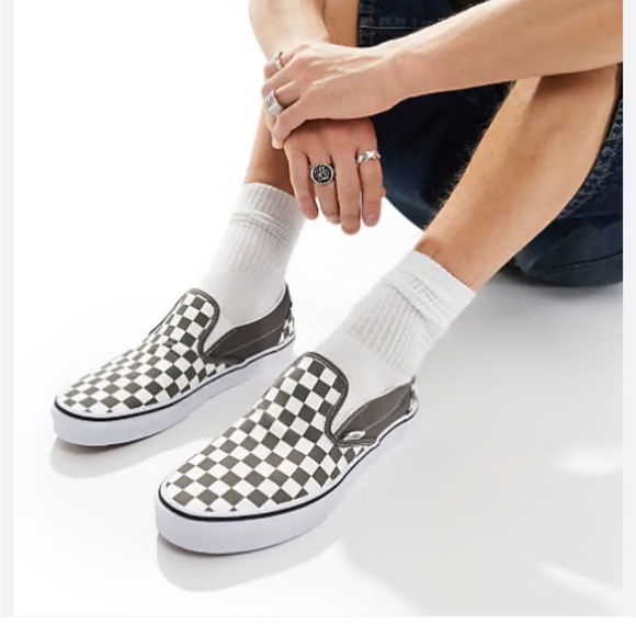 Vans Other - Vans Classic Slip-On Unisex Shoes Size 7.5, Color Theory Checkerboard